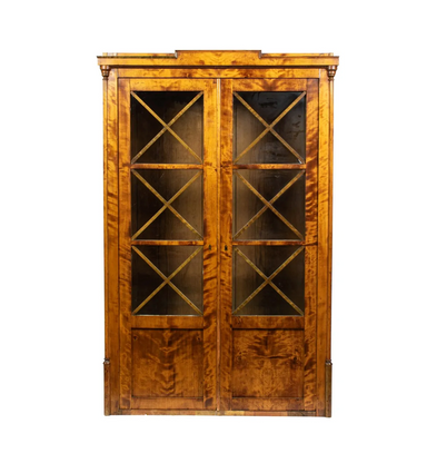Antique Biedermeier Display Cabinet | Work of Man
