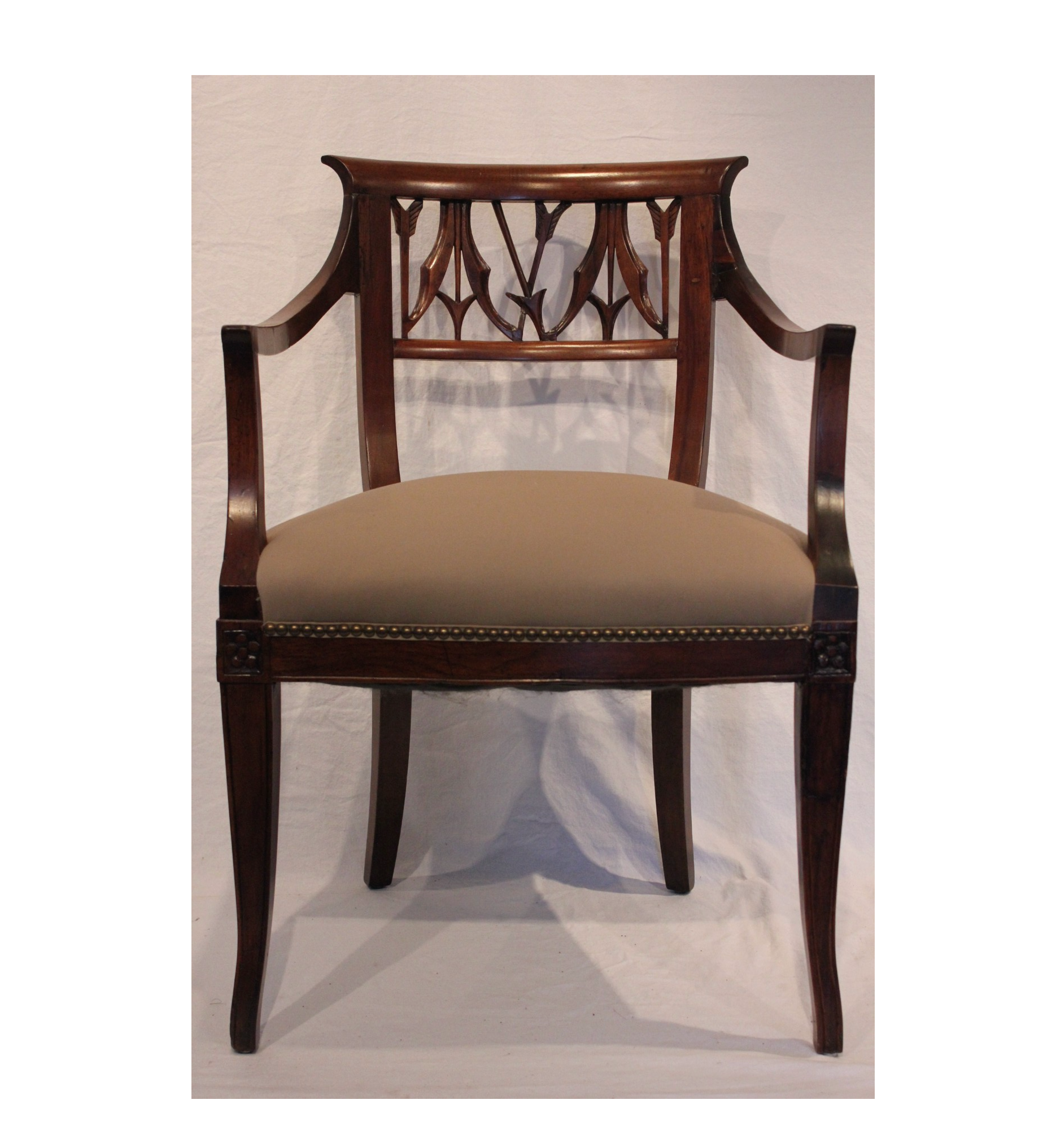 Antique American Federal Arm Chair