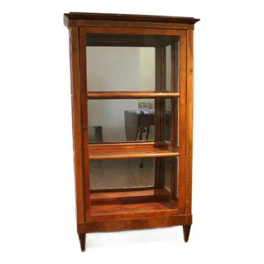 antique-c1820-austrian-biedermeier-walnut-display-cabinet | Work of Man