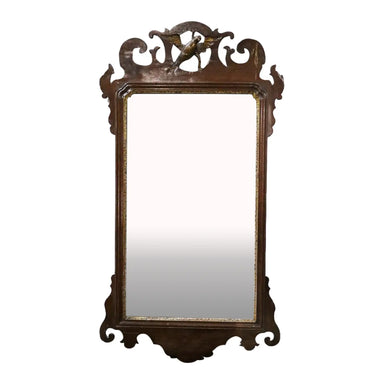 antique-early-19th-century-american-federal-mahogany-framed-mirror | Work of Man