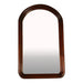 antique-late-19th-century-victorian-arched-top-mahogany-mirror | Work of Man