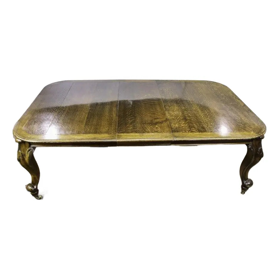 antique-late-victorian-french-provincial-style-banquet-table-circa-1890 | Work of Man