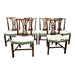 antique-set-of-6-early-19th-century-chippendale-style-mahogany-dining-chairs | Work of Man