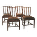 antique-set-of-four-early-19th-century-english-regency-mahogany-dining-chairs | Work of Man