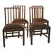 antique-set-of-four-early-20th-century-english-regency-dining-chairs | Work of Man