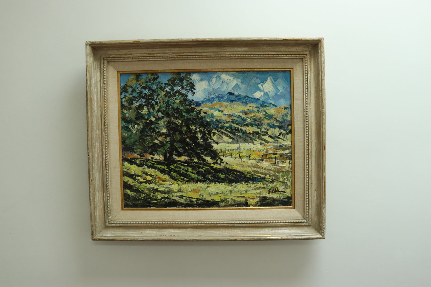 AW403 - Ulysses Floyd Rible - A Morning in Spring - Oil on Canvas