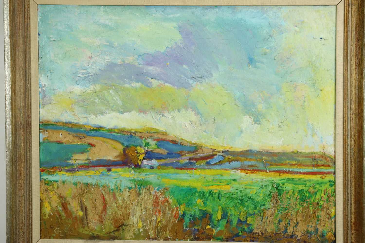 AW372 - Garry Zumbold -  Senator Valley, Santa Cruz CA - Oil on Canvas