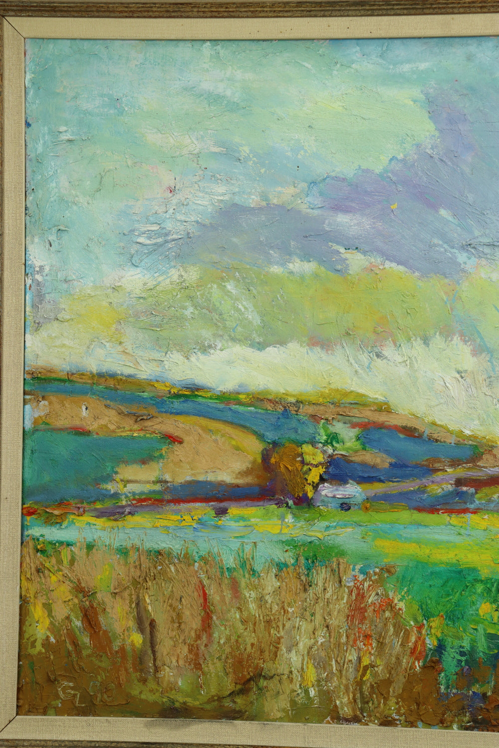 AW372 - Garry Zumbold -  Senator Valley, Santa Cruz CA - Oil on Canvas