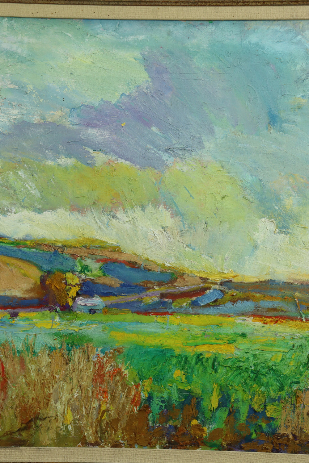 AW372 - Garry Zumbold -  Senator Valley, Santa Cruz CA - Oil on Canvas