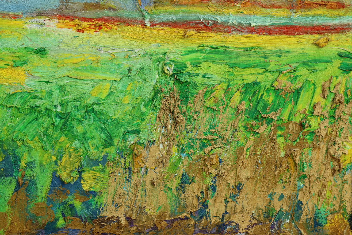 AW372 - Garry Zumbold -  Senator Valley, Santa Cruz CA - Oil on Canvas
