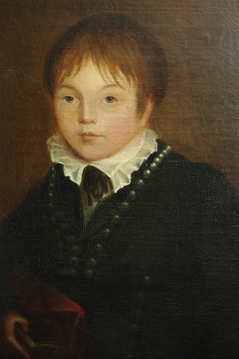 AW534: English School - Late 18th C Portrait of a Young Man - Oil on Canvas