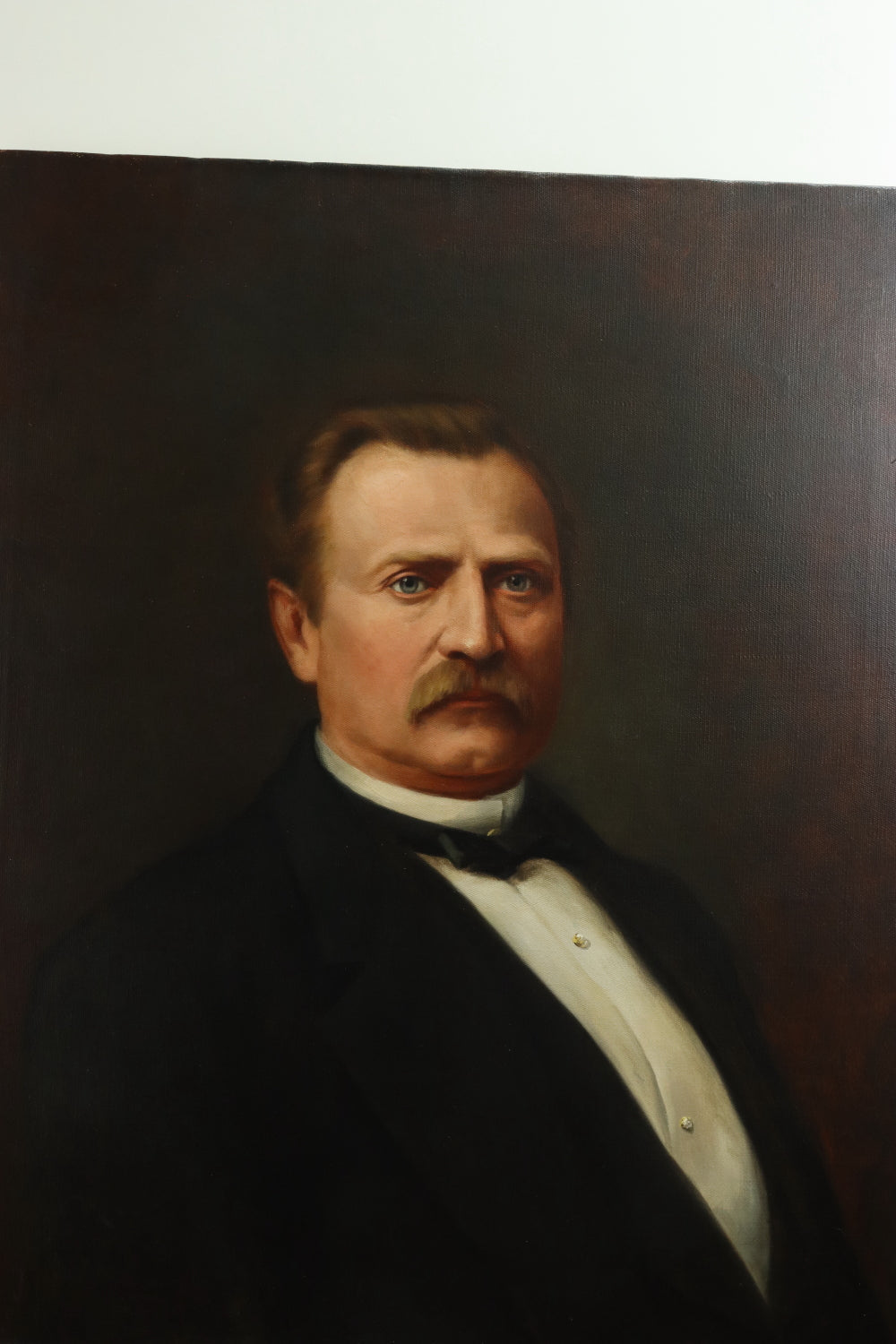 AW421:John Marshall Gamble - Pair of 19th C Portraits - Oil on Canvas