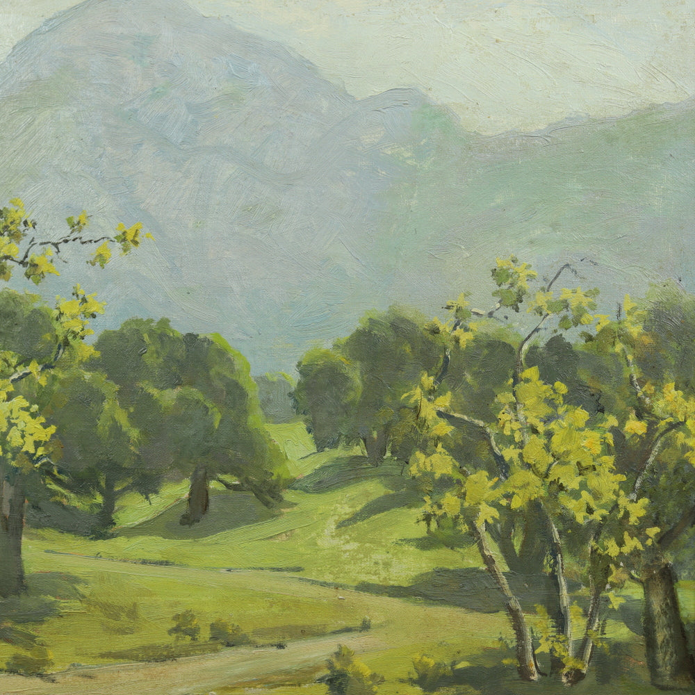 AW105 - Ralph Holmes - Early 20th Century California Landscape - Oil on Board