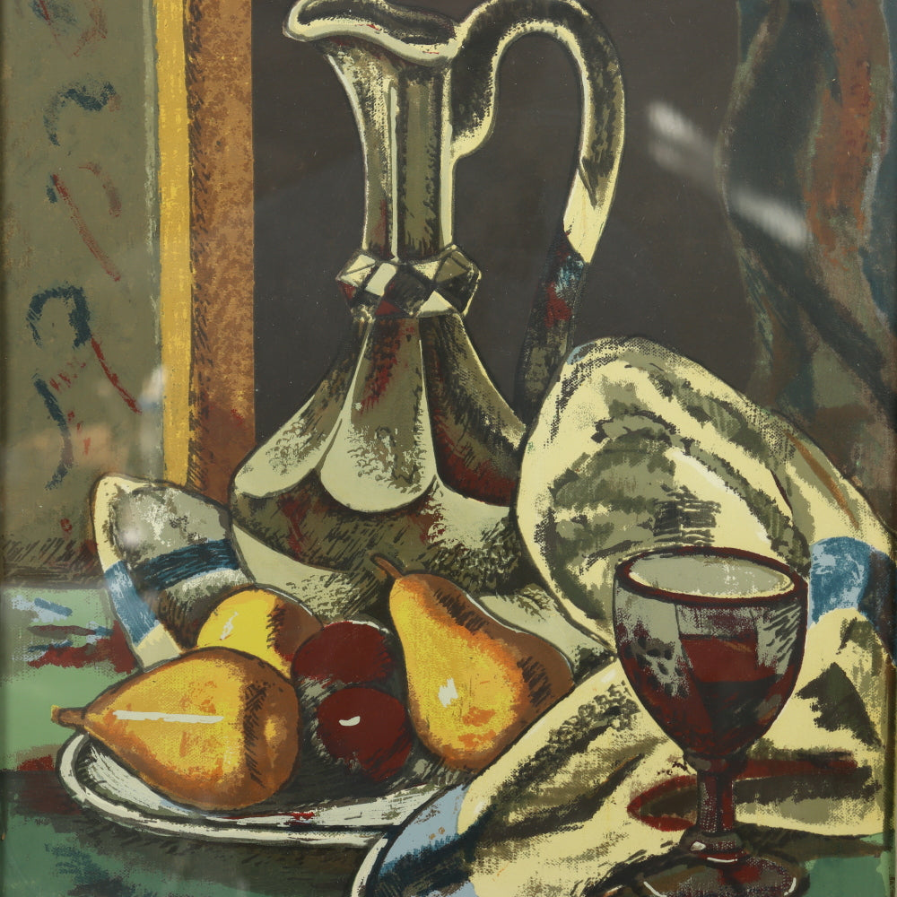 AW9-011: Henry Lee McFee - Modernist Still Life - Serigraph