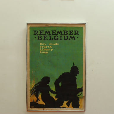 WWI Remember Belgium Poster | Work of Man