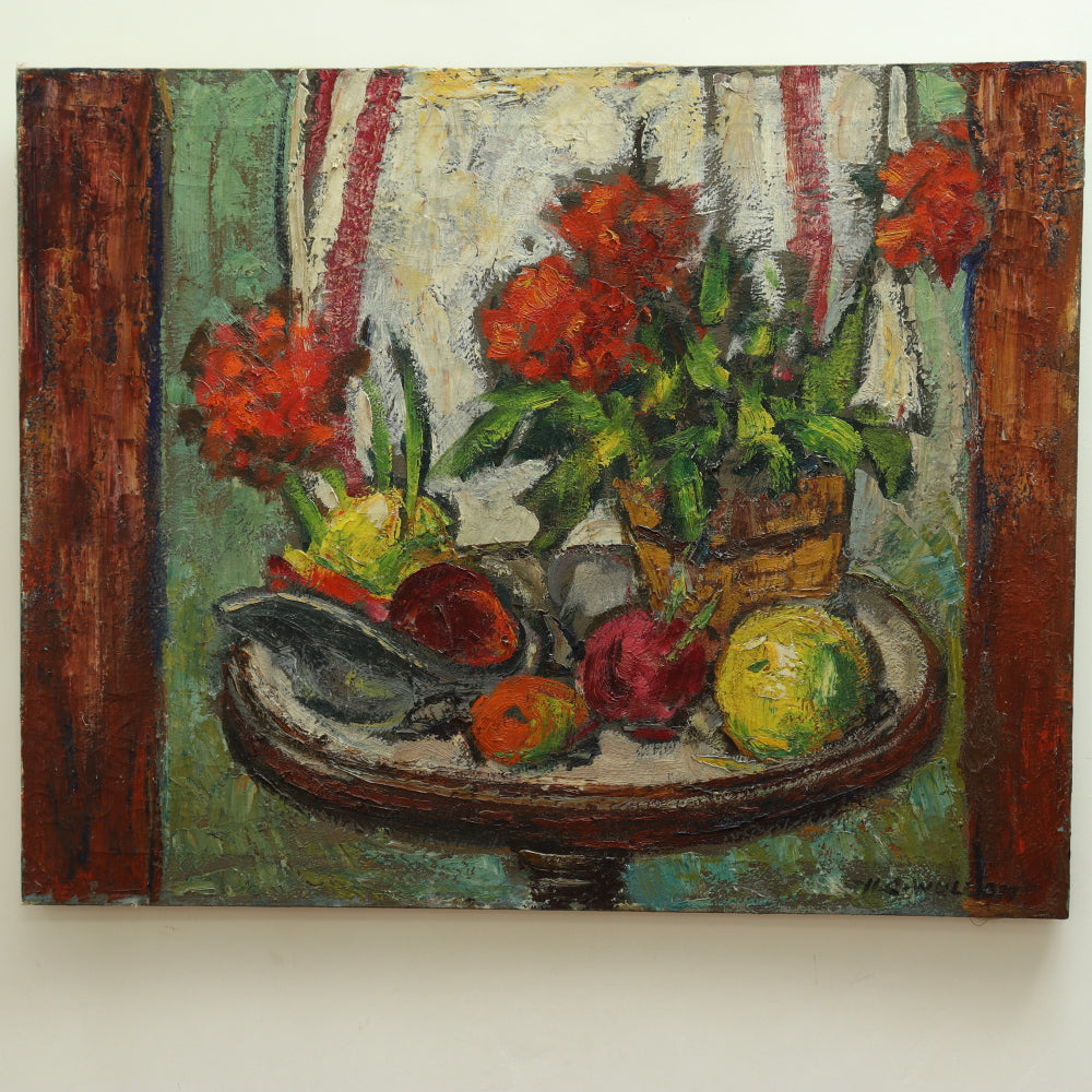 Harold Wolcott Post Impressionist Still Life Painting | Work of Man