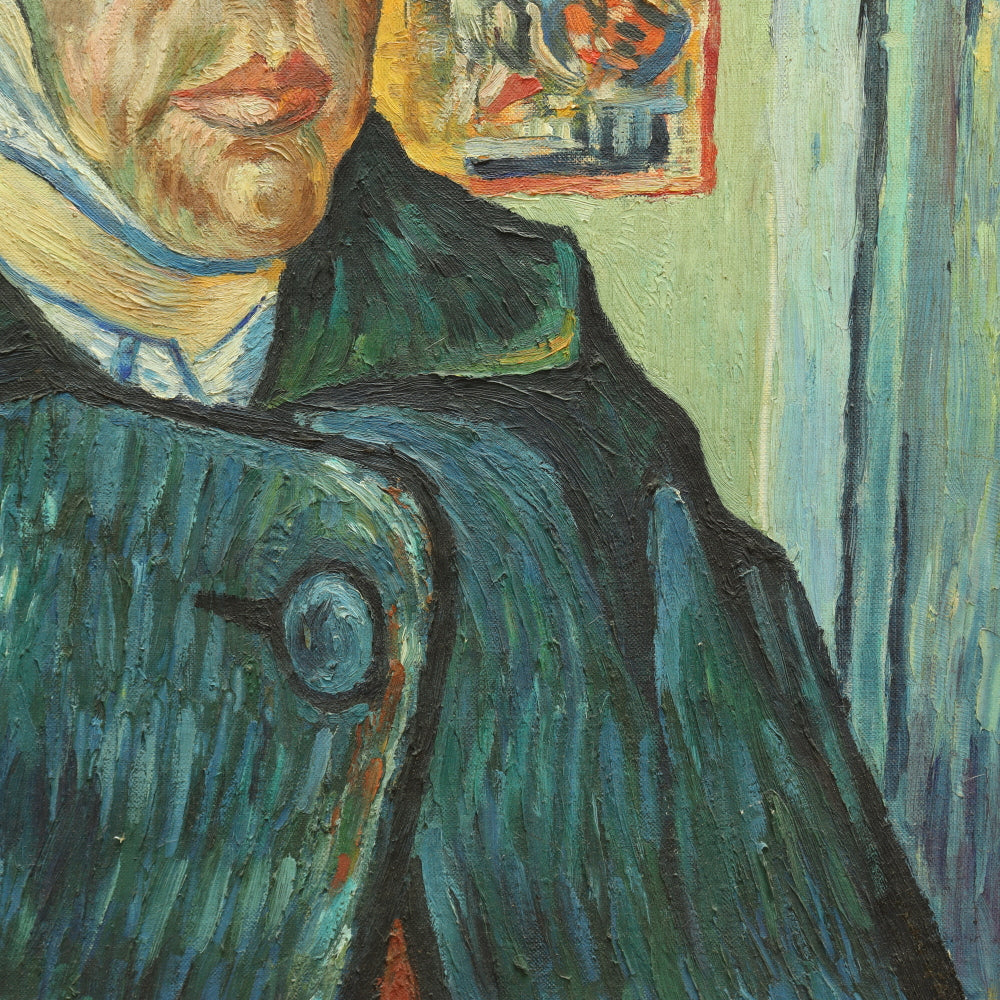 AW704: After Vincent Van Gogh Self Portrait With Bandaged Ear Oil on Board Early 20th Century