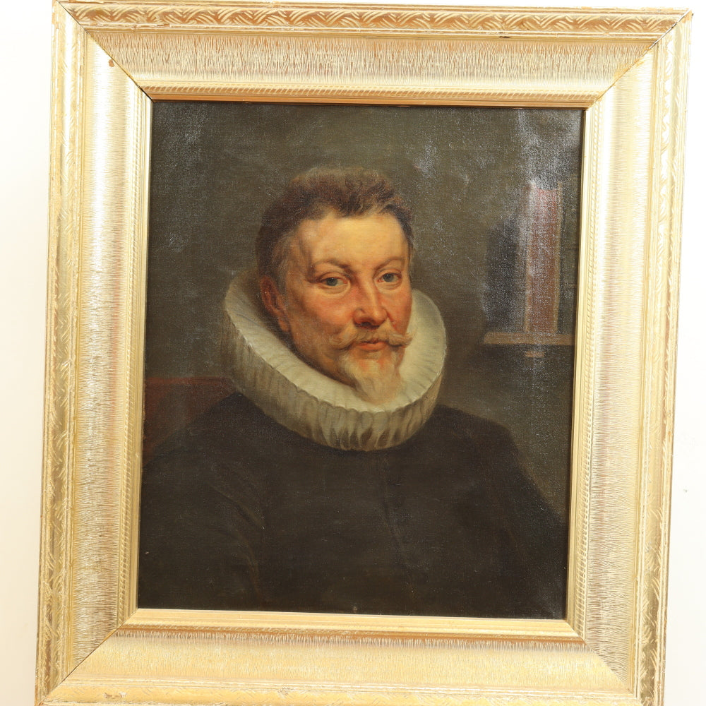 AW163: After Sir Peter Paul Rubens - Elizabethan Portrait - Oil on Canvas