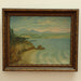 Circa 1920's Southern California Coastline Oil on Canvas | Work of Man