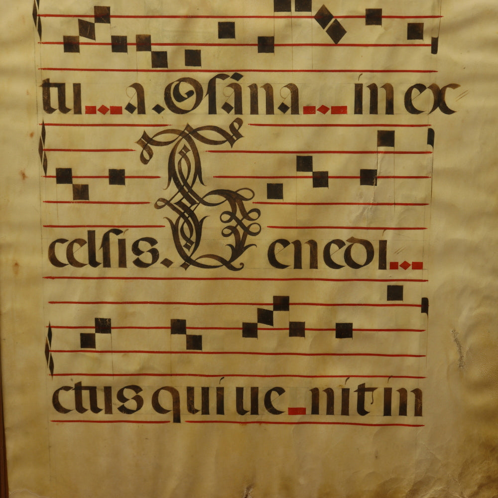 AW6-420: 15th Century Gregorian Aniphonal Manuscript