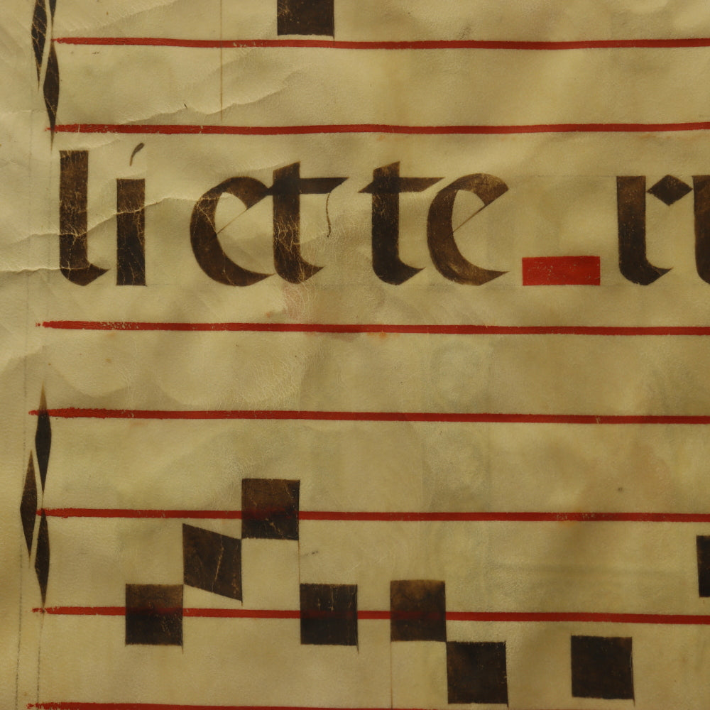 AW6-420: 15th Century Gregorian Aniphonal Manuscript