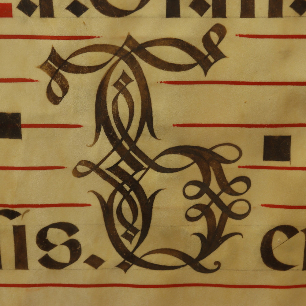 AW6-420: 15th Century Gregorian Aniphonal Manuscript