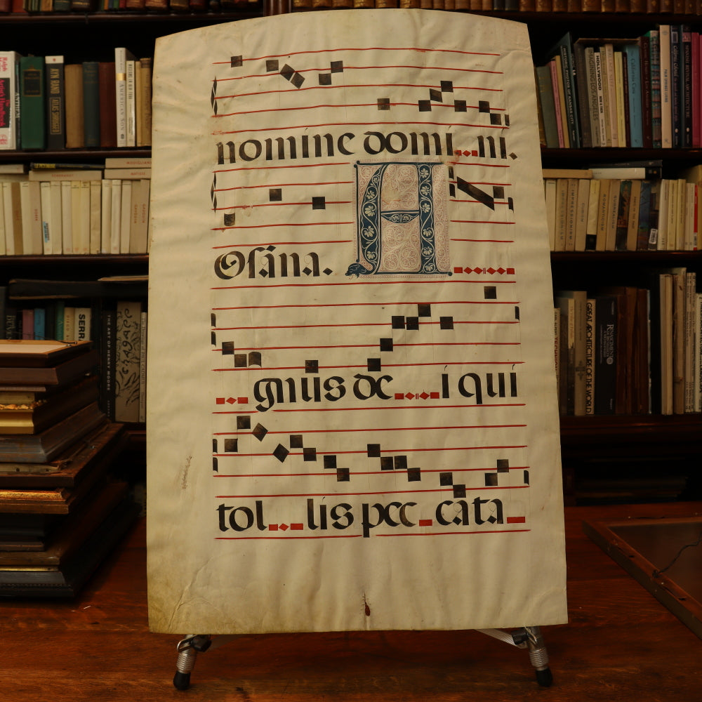 AW6-420: 15th Century Gregorian Aniphonal Manuscript