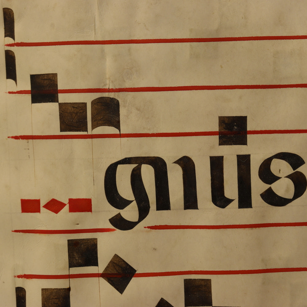 AW6-420: 15th Century Gregorian Aniphonal Manuscript