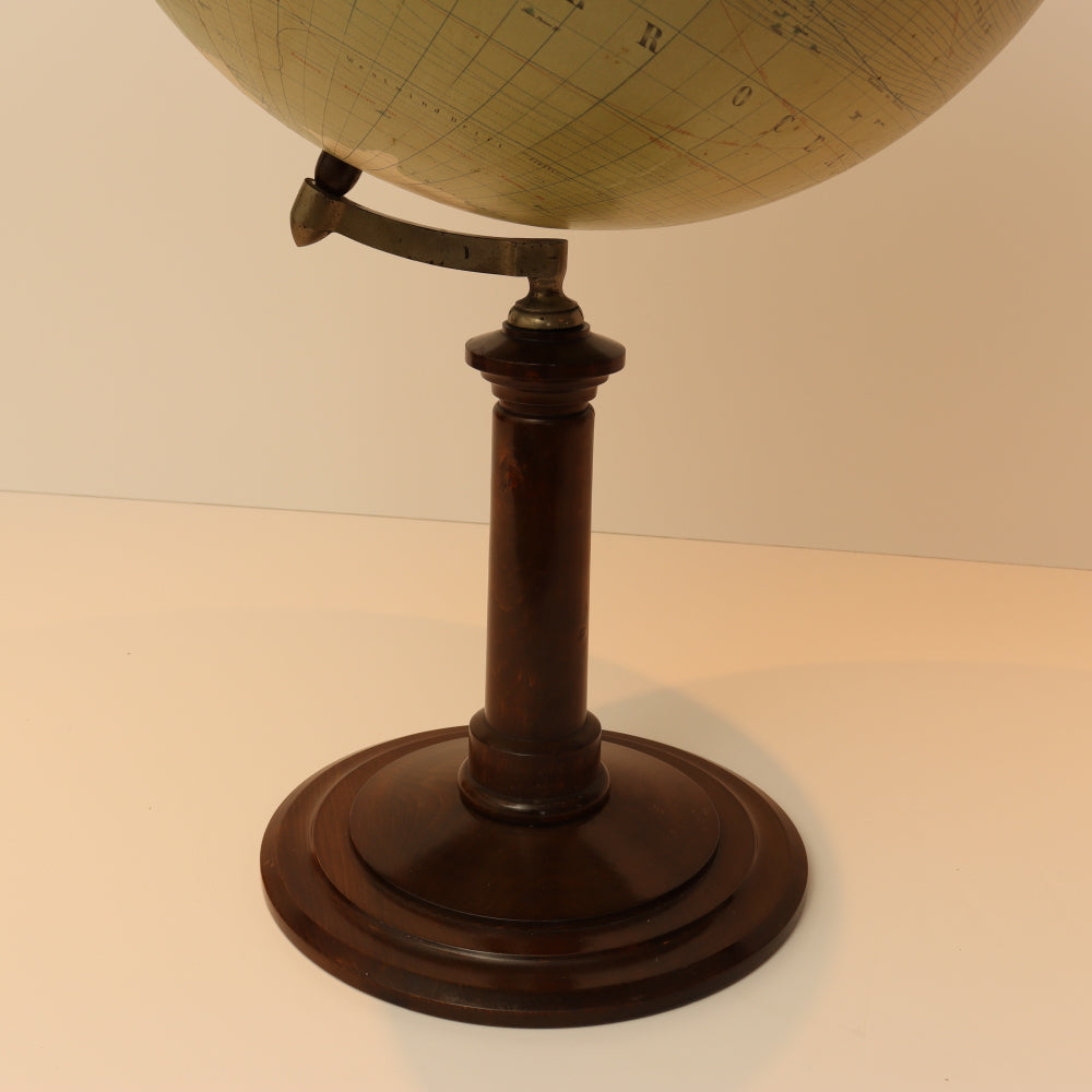 CR8-001: Antique Late 19th Century Erdglobus World Globe Pre World War I