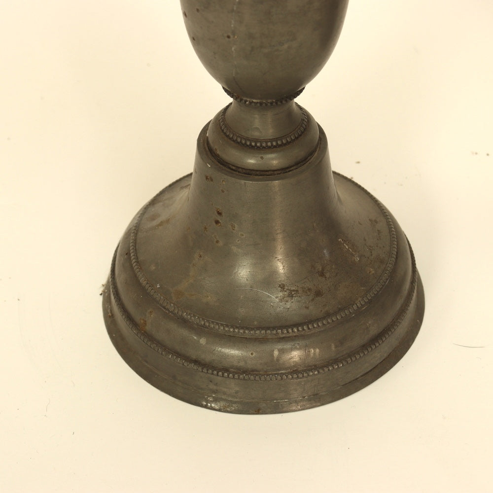 DA2-042: Circa 1720 Pair American Pewter Candlesticks