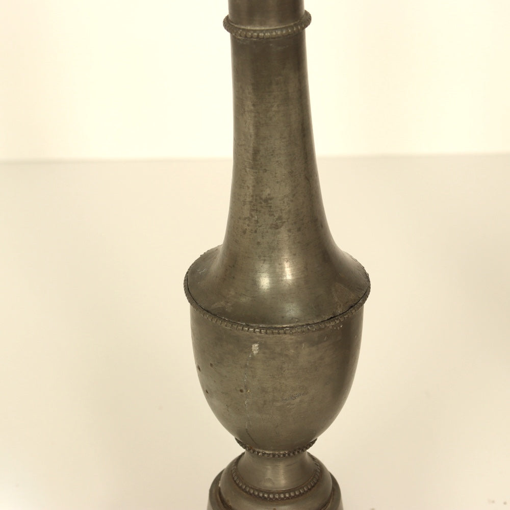 DA2-042: Circa 1720 Pair American Pewter Candlesticks