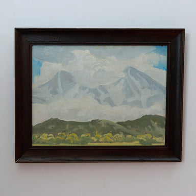 Ralph Holmes Landscape of the Foothills Oil Painting | Work of Man