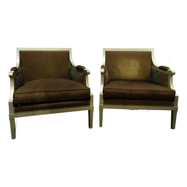 vintage-pair-of-designer-roche-bobois-club-chairs | Work of Man