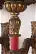 AL3-004: ANTIQUE SET OF FOUR EARLY 20TH CENTURY CARVED & GILT WOOD TORCHIERE SCONCES