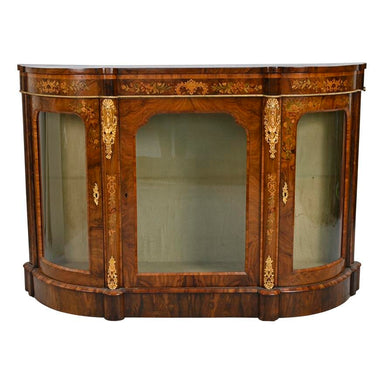 ANTIQUE FRENCH DIRECTOIRE ROSEWOOD VITRINE | Work of Man
