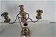 DA2-014: PAIR OF LATE 19TH CENTURY SHEFFIELD SILVER PLATE FIVE LIGHT CANDELABRA