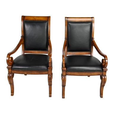 ANTIQUE EMPIRE ARM CHAIRS | Work of Man