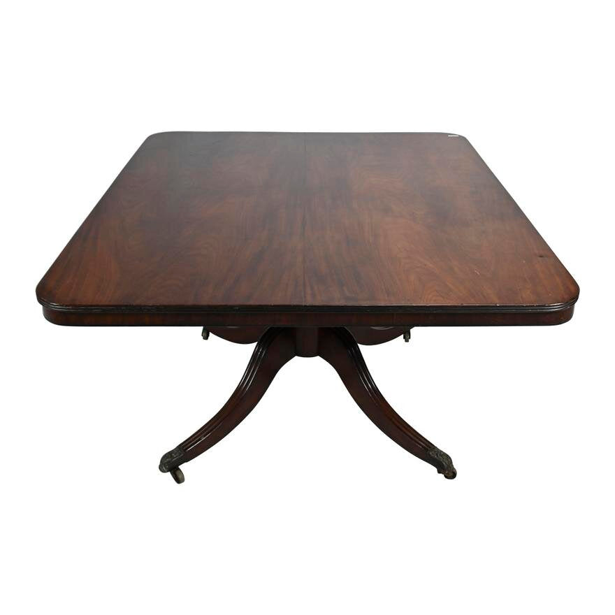 Antique American Federal Mahogany Breakfast Table | Work of Man