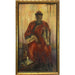 English School - Chinese Elder - Oil on Canvas Painting | Work of Man