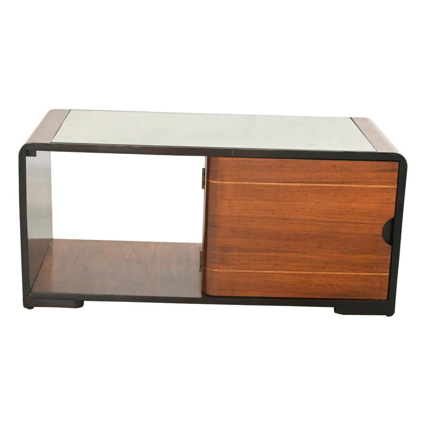 AF1-006: FRENCH ART DECO LIQUOR CABINET COFFEE TABLE - CIRCA 1930'S
