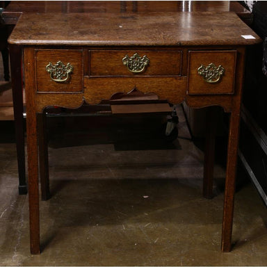 ANTIQUE 1ENGLISH CHIPPENDALE  OAK TABLE | Work of Man