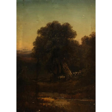Dominic Needham - 19th Century Landscape - Oil on Canvas Painting | Work of Man