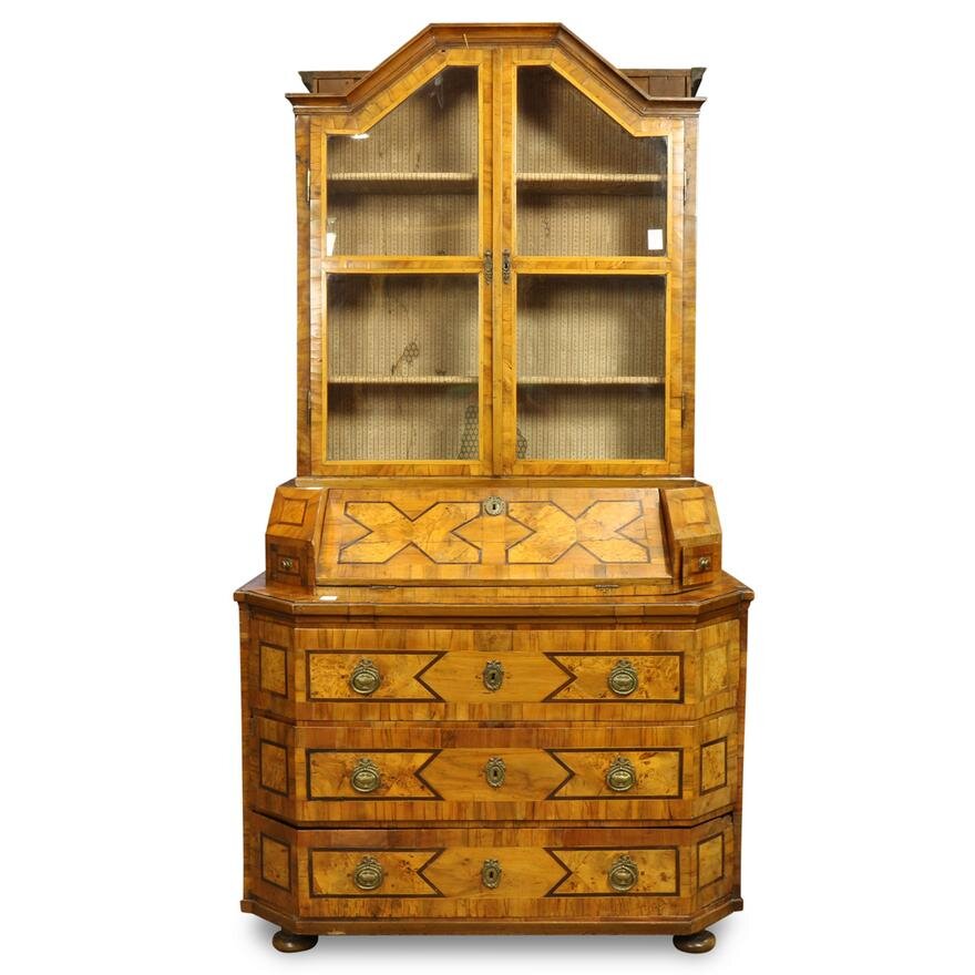 ANTIQUE AUSTRIAN BAROQUE SECRETARY | Work of Man