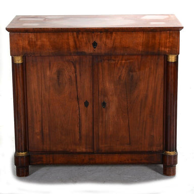ANTIQUE FRENCH EMPIRE MAHOGANY BUFFET | Work of Man
