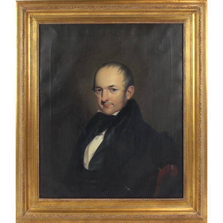 AW459: English School - Portrait of a Gentleman - Oil on Canvas