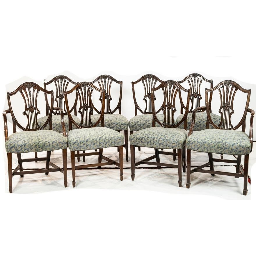 ANTIQUE GEORGE II DINING CHAIRS | Work of Man