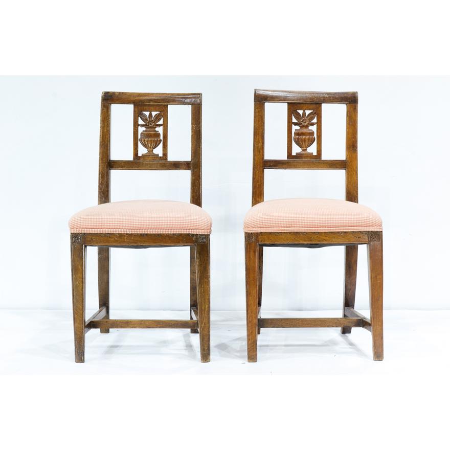 ANTIQUE FRENCH PROVINCIAL SIDE CHAIRS | Work of Man