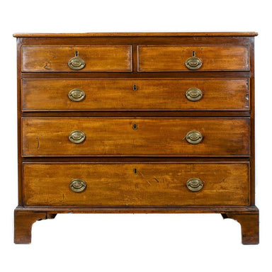 ANTIQUE GEORGE III MAHOGANY BACHELORS CHEST | Work of Man