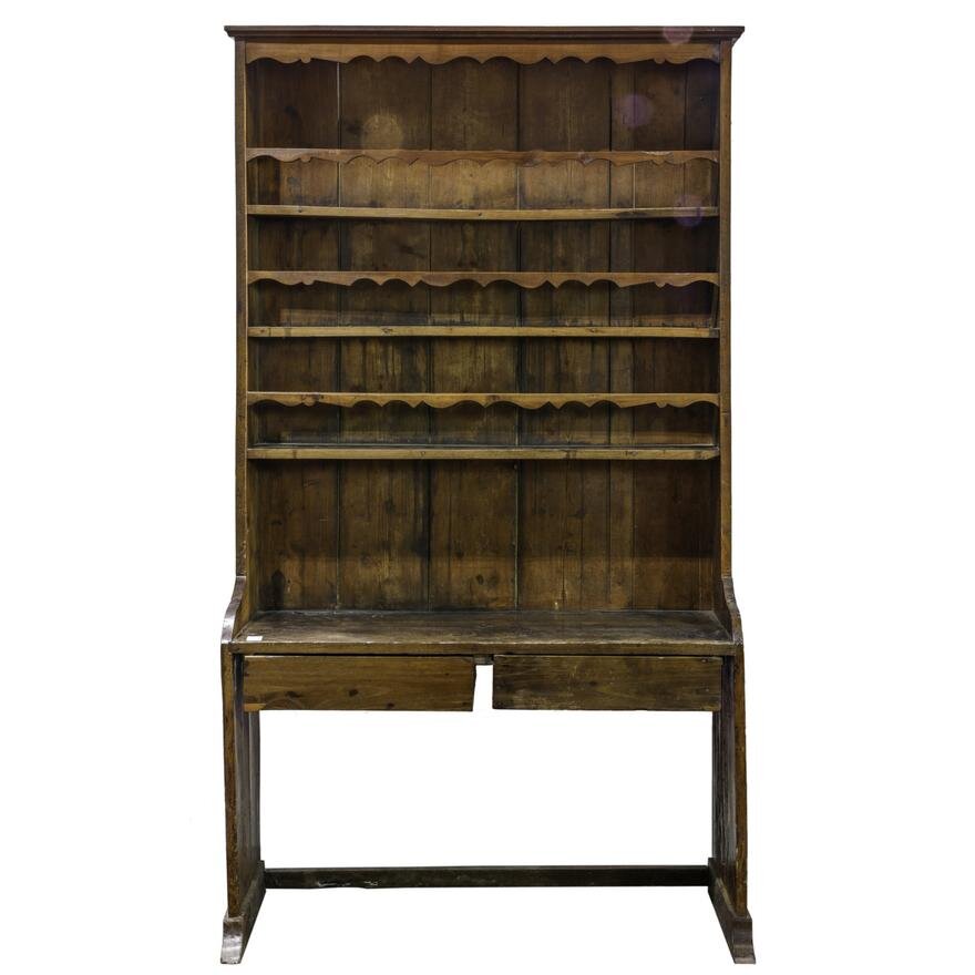 ANTIQUE ENGLISH PROVINCIAL HUTCH | Work of Man
