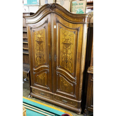 ANTIQUE FRENCH MARQUETRY ARMOIRE | Work of Man
